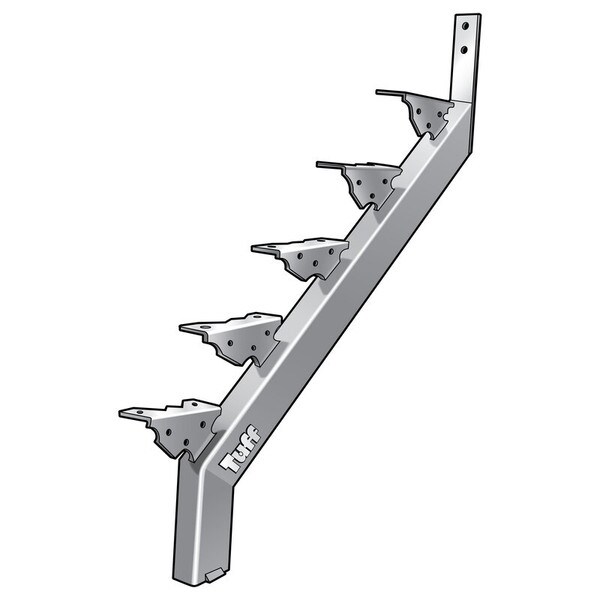 Stringer 5 Tread 3mm HDG Inground Pair